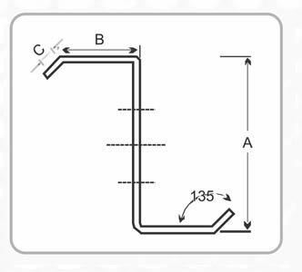 Z Purlins Diagram Section